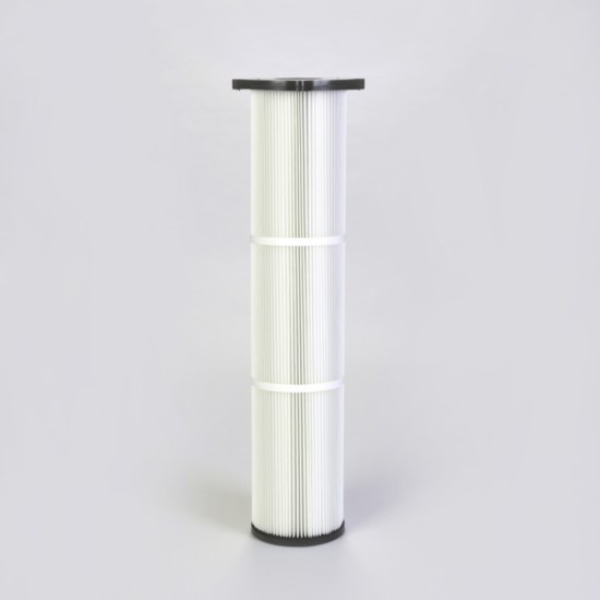 CARTRIDGE OPEN/CLOSED POLYESTER PTFE COATED OD 185 MM X L 870 MM WITH 4 BOLTS